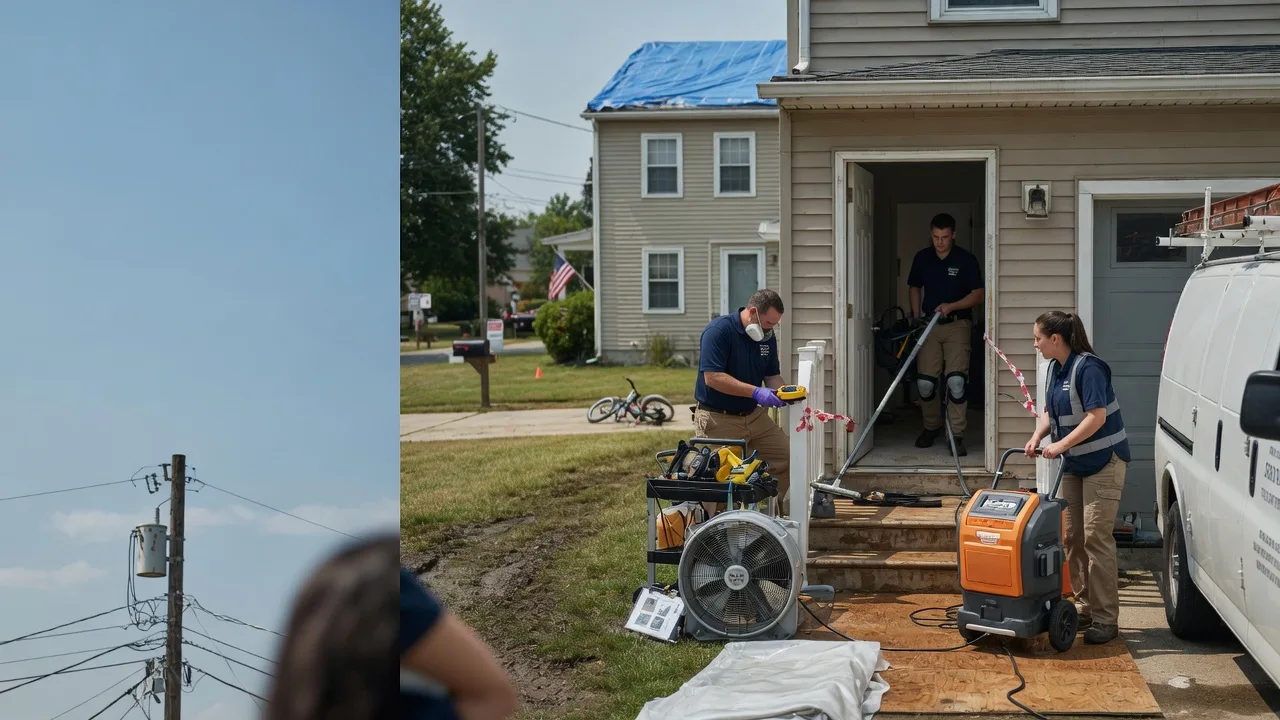 Water Damage Repair in Rome City, IN near me